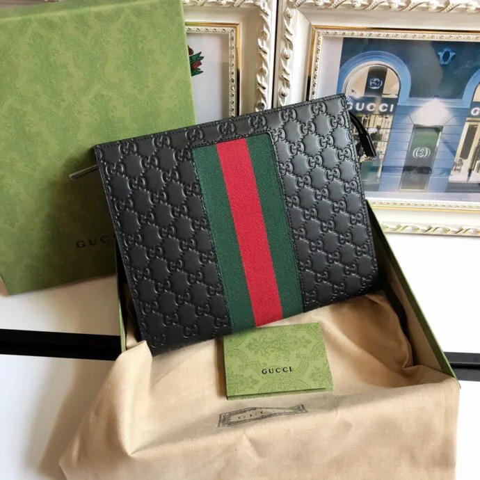 G Brand Premium Handbag with Green Box Packaging