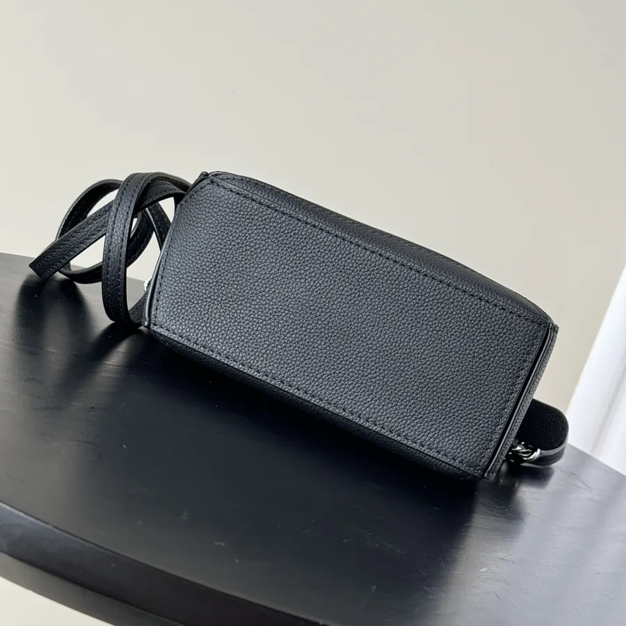 Loewe Puzzle Mini Grained Leather Crossbody Bag