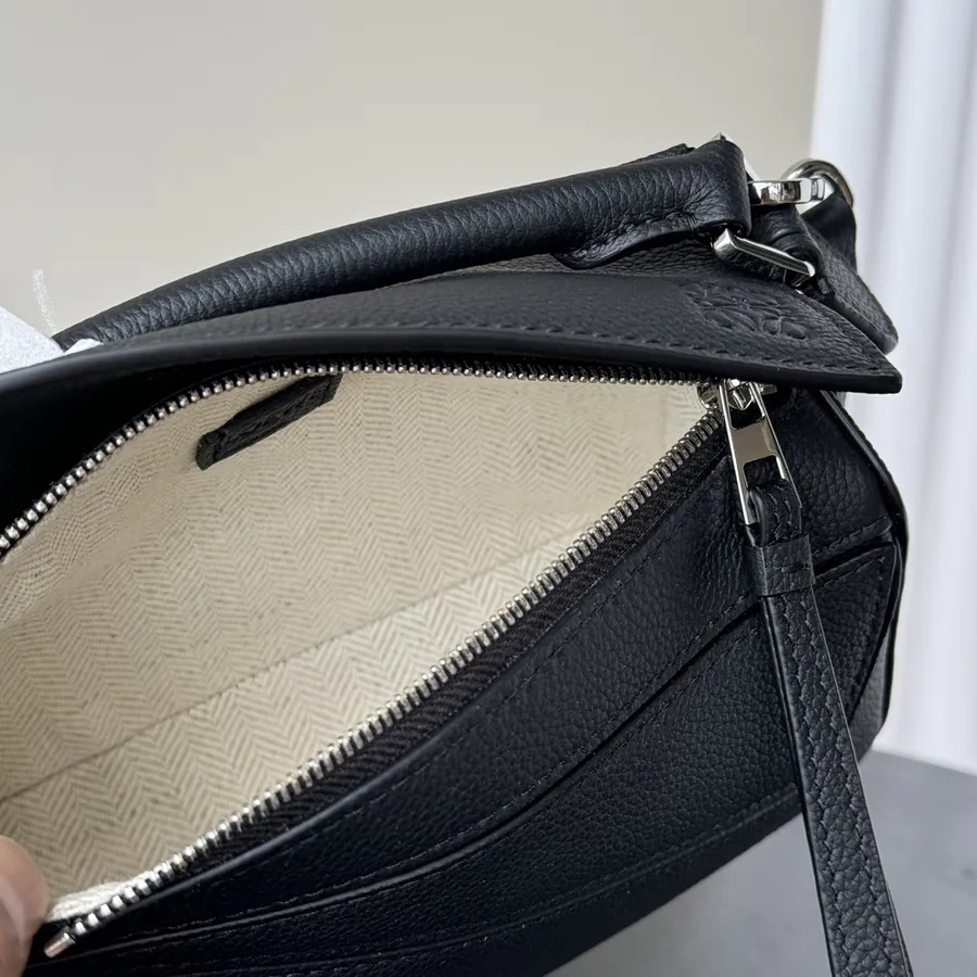 Loewe Puzzle Mini Grained Leather Crossbody Bag