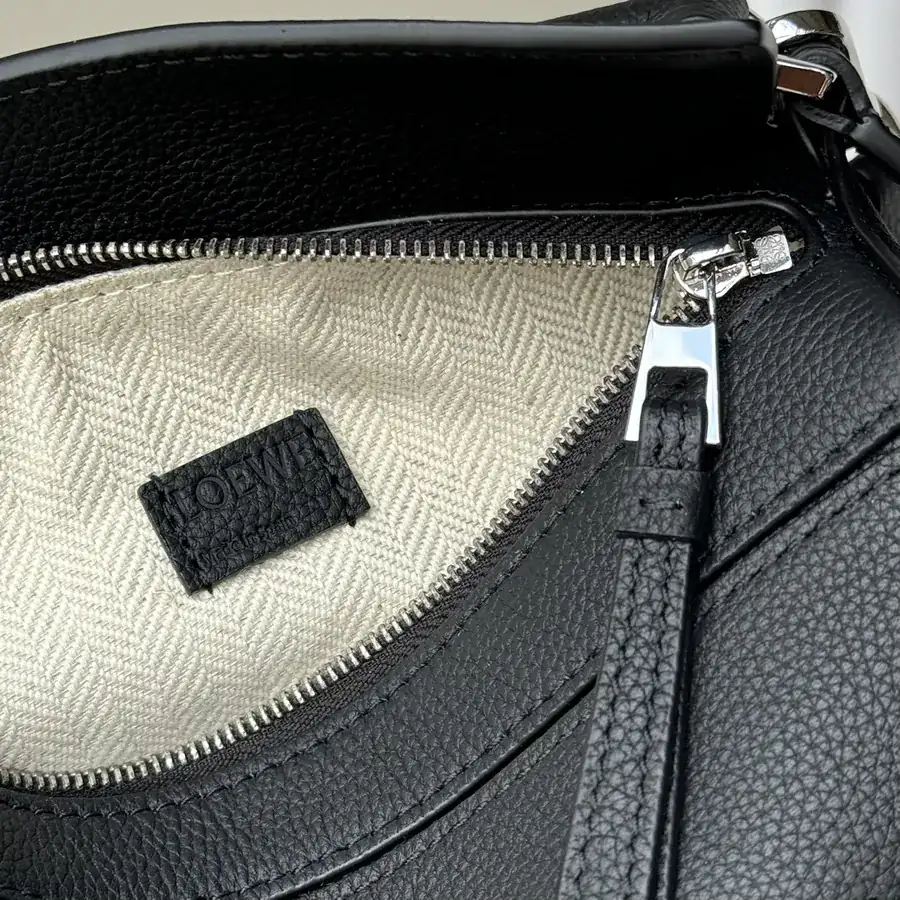 Loewe Puzzle Mini Grained Leather Crossbody Bag