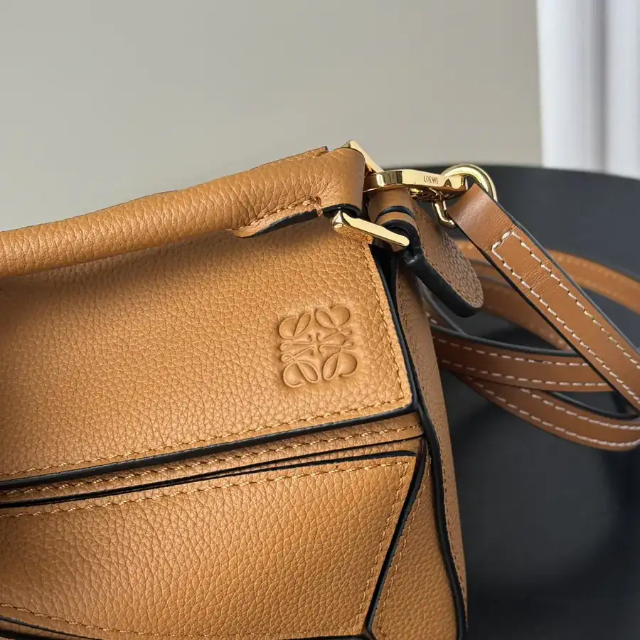 Loewe Puzzle Mini Grained Leather Crossbody Bag