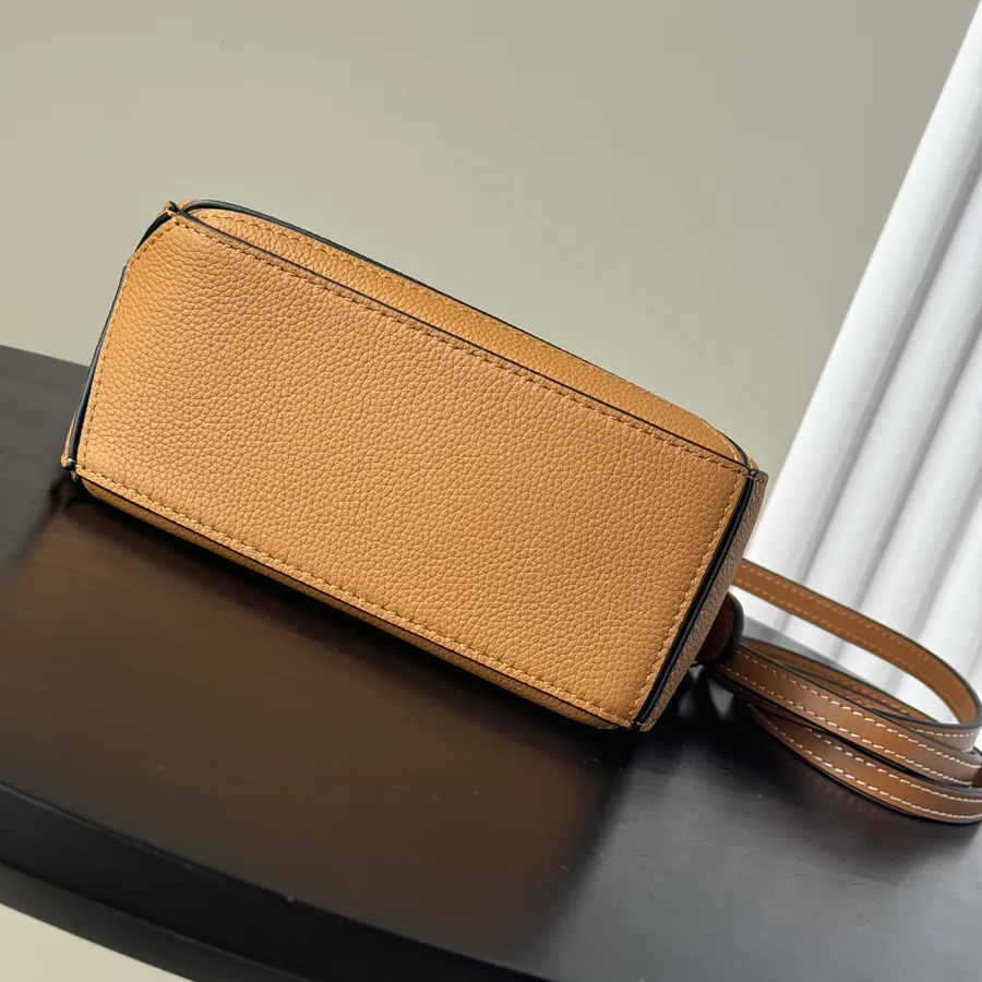 Loewe Puzzle Mini Grained Leather Crossbody Bag