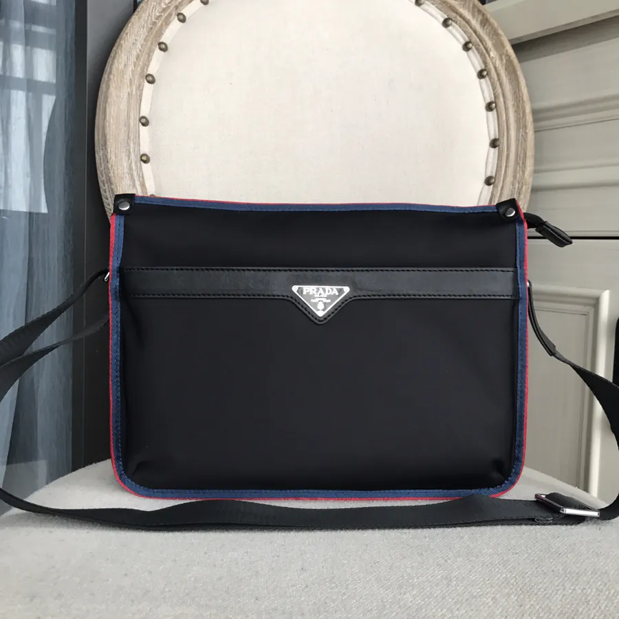Prada Rain Poncho Nylon Crossbody Bag