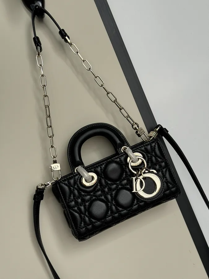 Dior Lady D Joy Mini Tote Minimalist Elegance