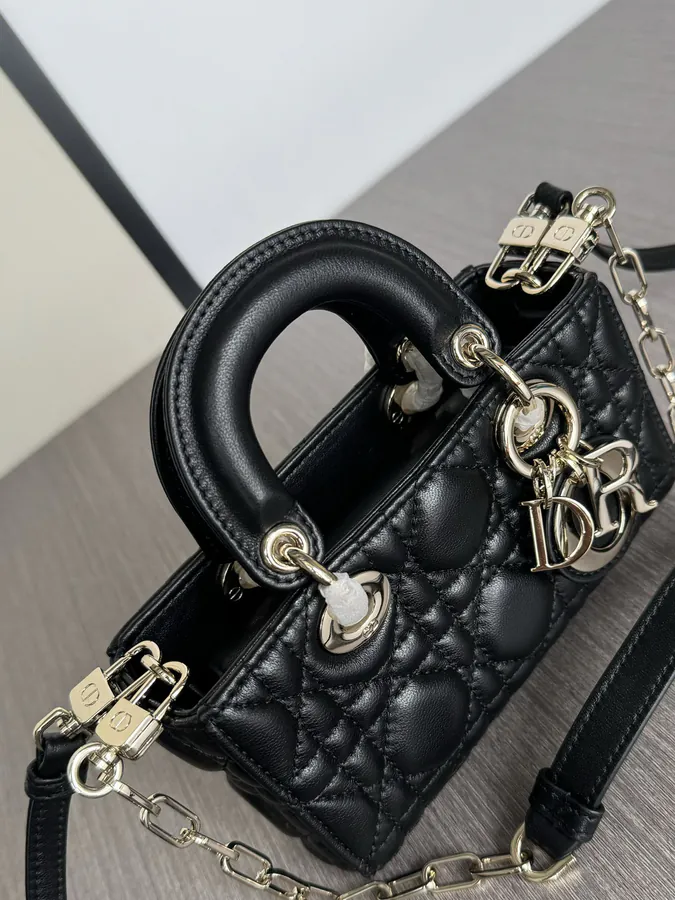 Dior Lady D Joy Mini Tote Minimalist Elegance