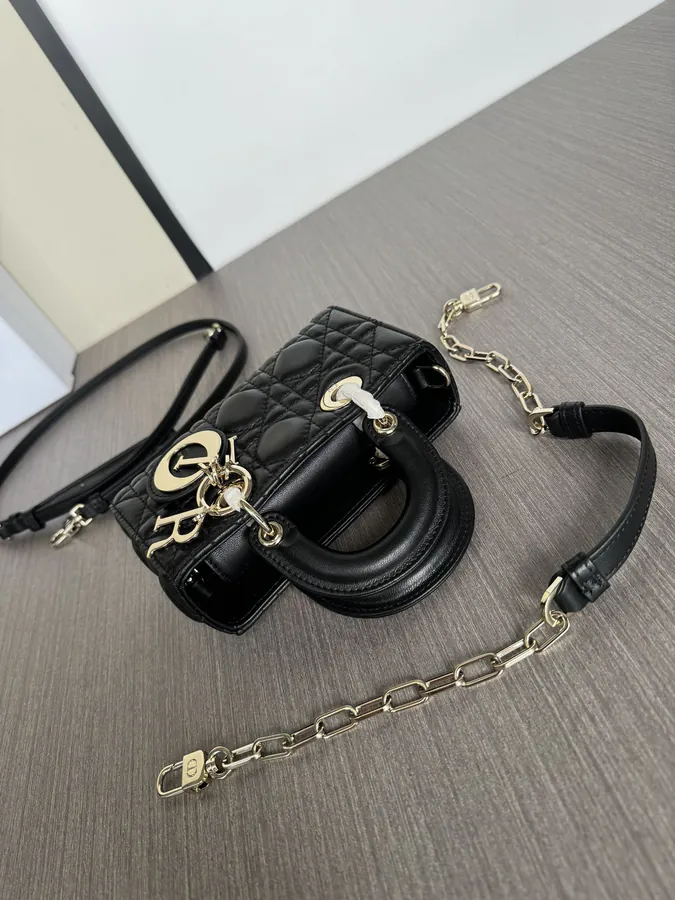 Dior Lady D Joy Mini Tote Minimalist Elegance