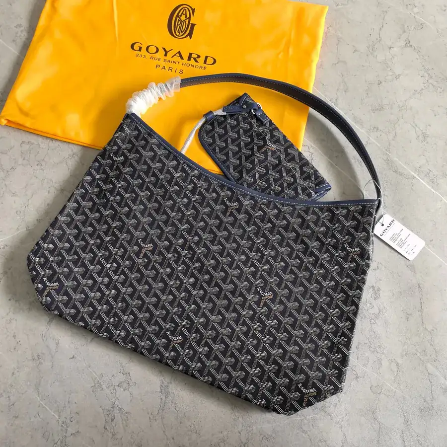 Goyard Hobo with Silk Print, Elegant and Casual