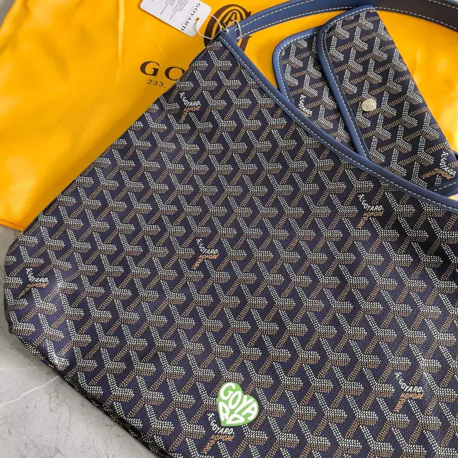 Goyard Hobo with Silk Print, Elegant and Casual
