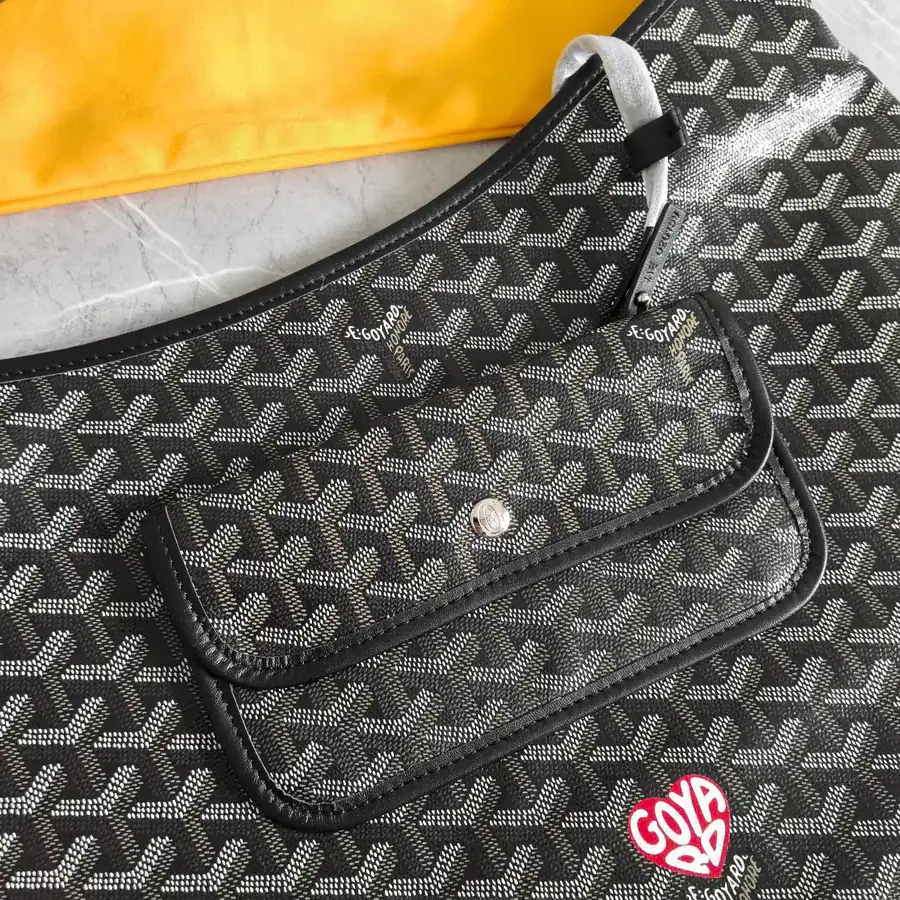 Goyard Hobo with Silk Print, Elegant and Casual