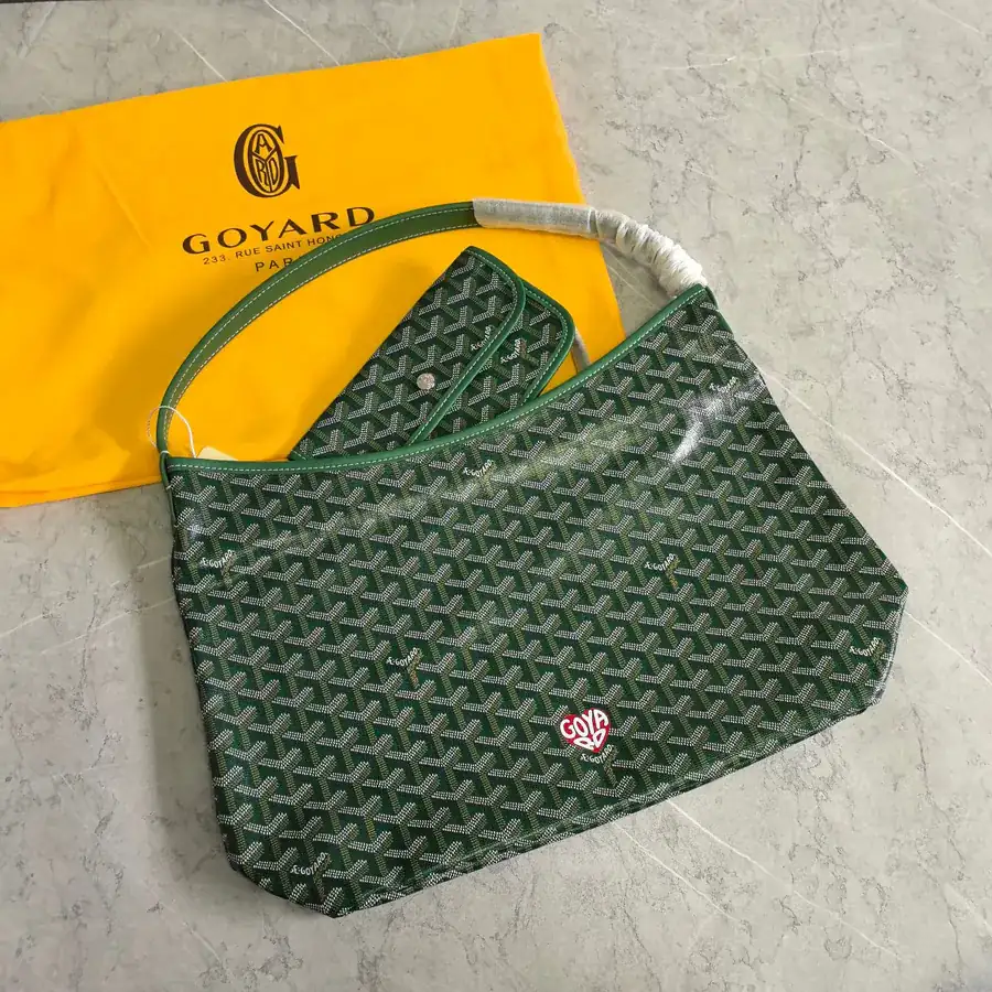 Goyard Hobo with Silk Print, Elegant and Casual