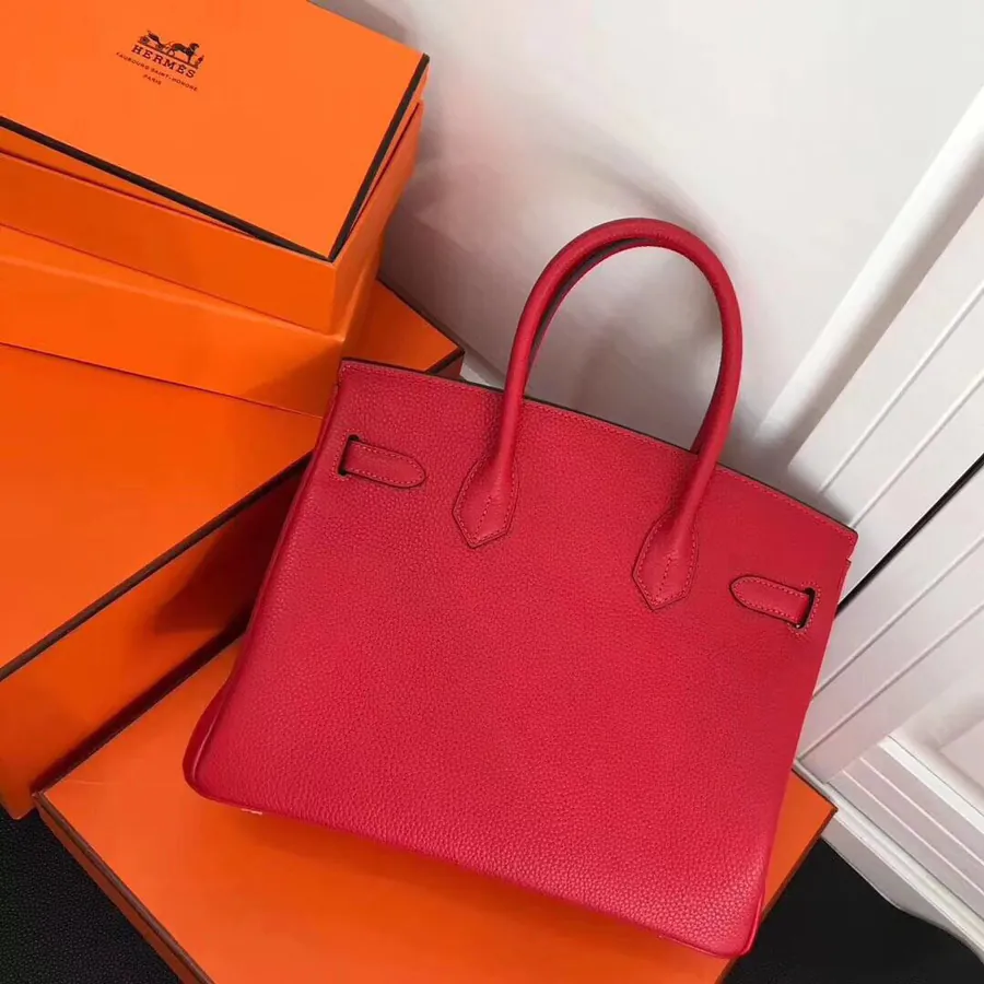 Hermès Birkin Bucket Bag in Grained Calfskin