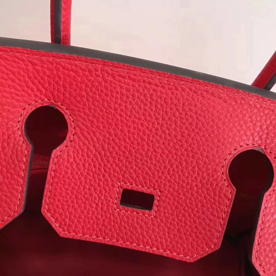 Hermès Birkin Bucket Bag in Grained Calfskin