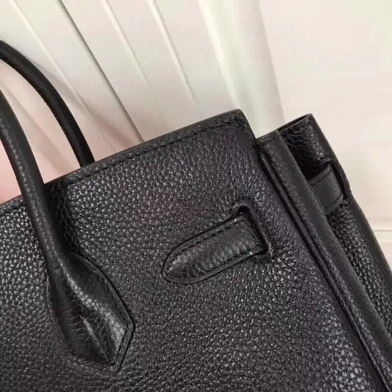 Hermès Birkin Bucket Bag in Grained Calfskin