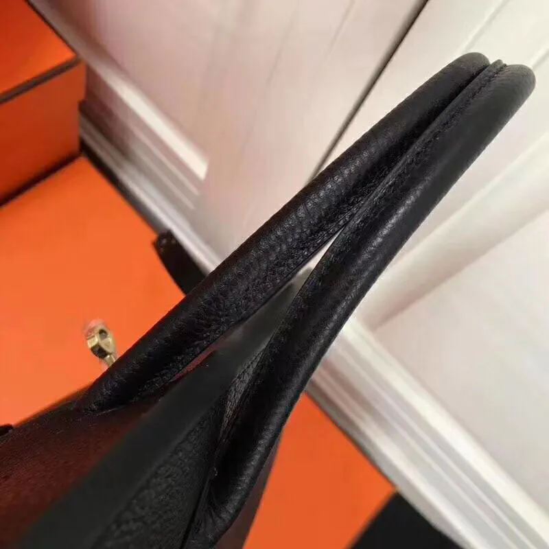 Hermès Birkin Bucket Bag in Grained Calfskin