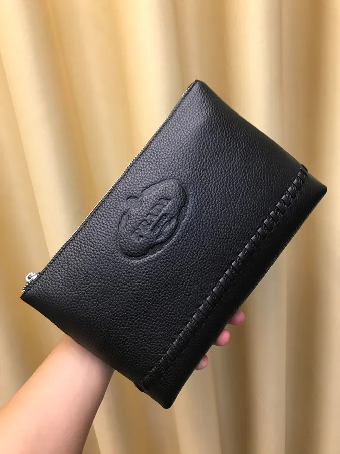 PRADA Men's Bag Premium Platinum Calfskin