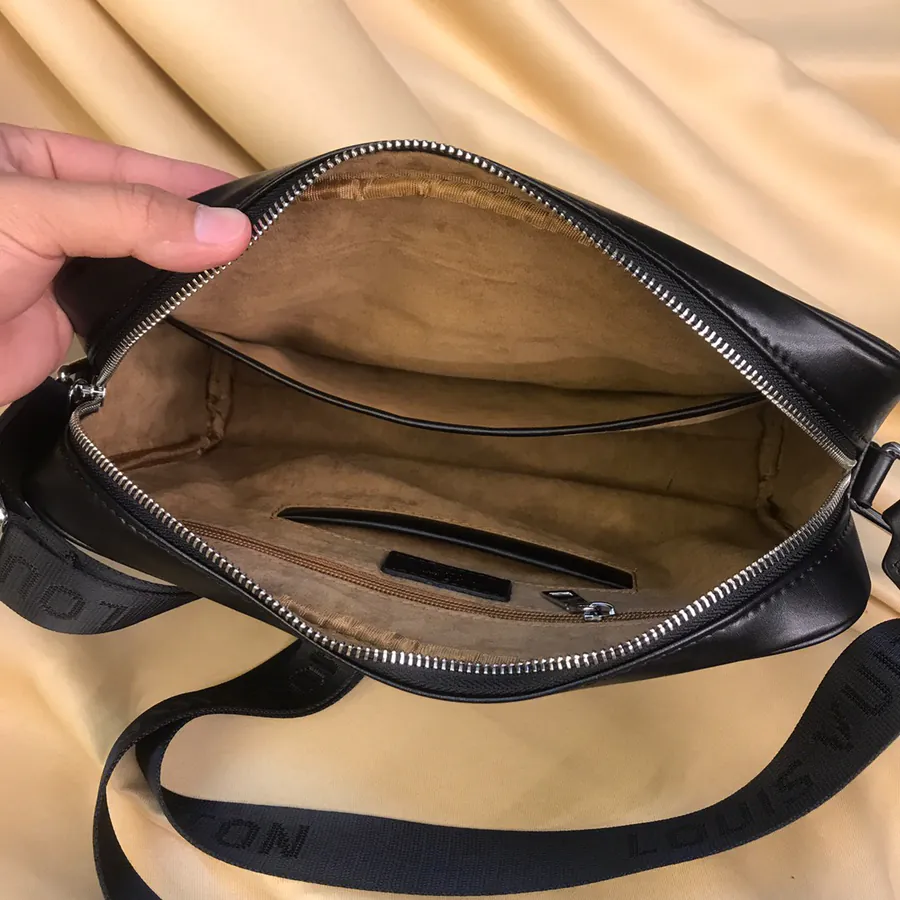 P240 Luxury Crossbody Bag in Grained Calfskin
