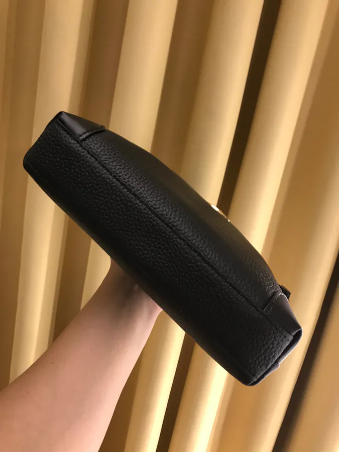 2021 New Fanja Crossbody Bag Italian Calfskin, Rounded Hardware, Medium Size