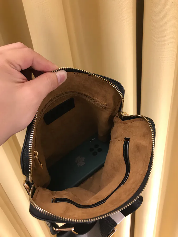 2021 New Fanja Crossbody Bag Italian Calfskin, Rounded Hardware, Medium Size