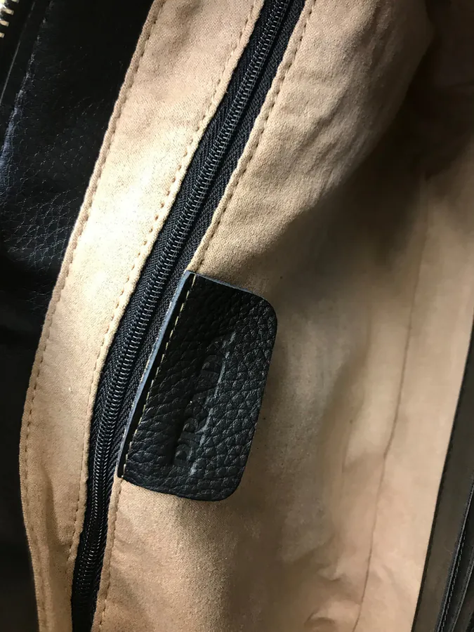 Louis Vuitton Men's Handbag with Zip Closure