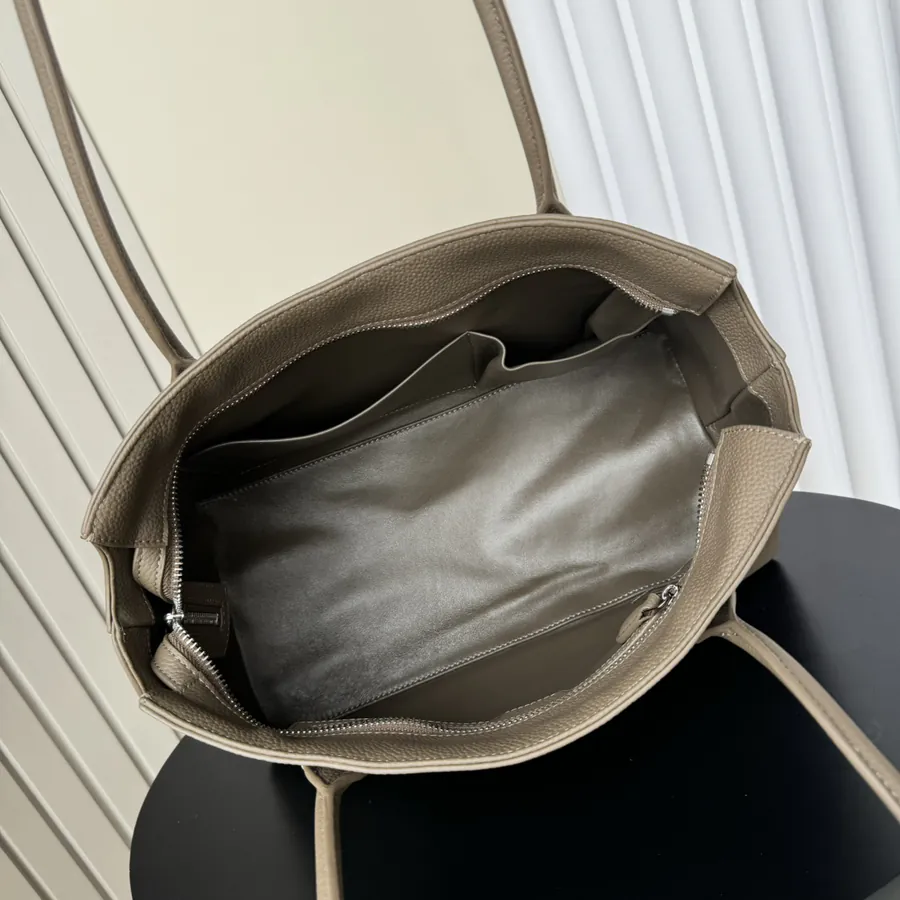 TheRow Bucket Bag in Matte Gray