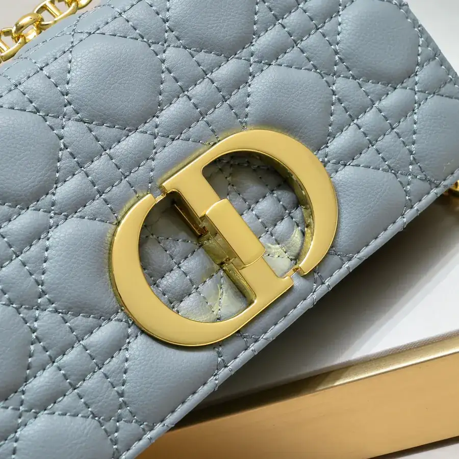 Dior Latch Bucket Bag with Five Compartments, Grained Calfskin