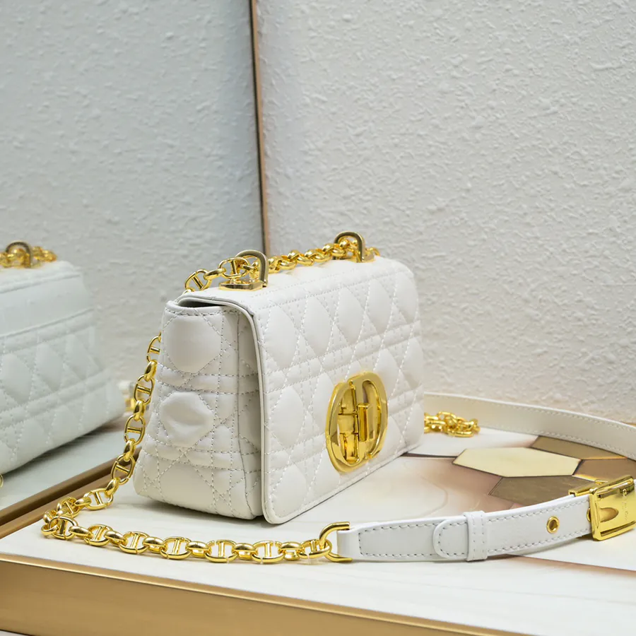 Dior Mini Bucket Bag with Grained Calfskin