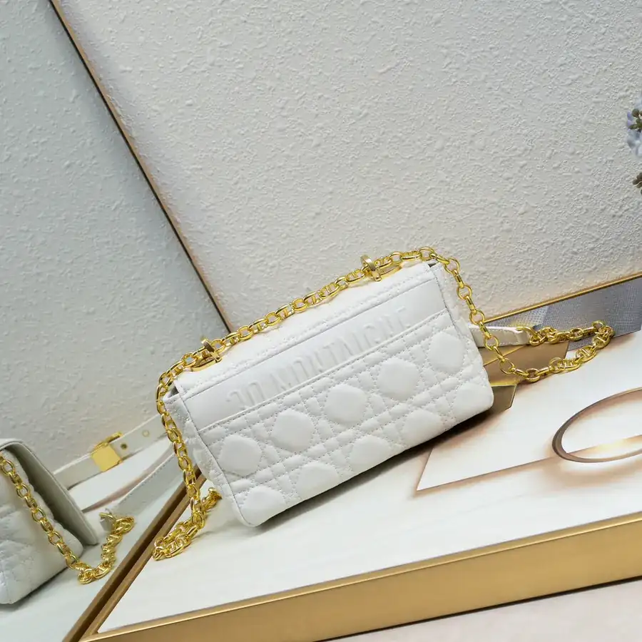 Dior Mini Bucket Bag with Grained Calfskin