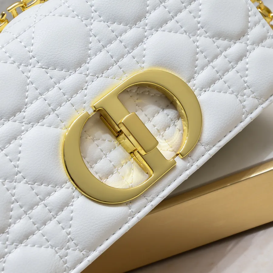 Dior Mini Bucket Bag with Grained Calfskin