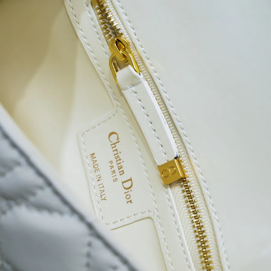 Dior Mini Bucket Bag with Grained Calfskin