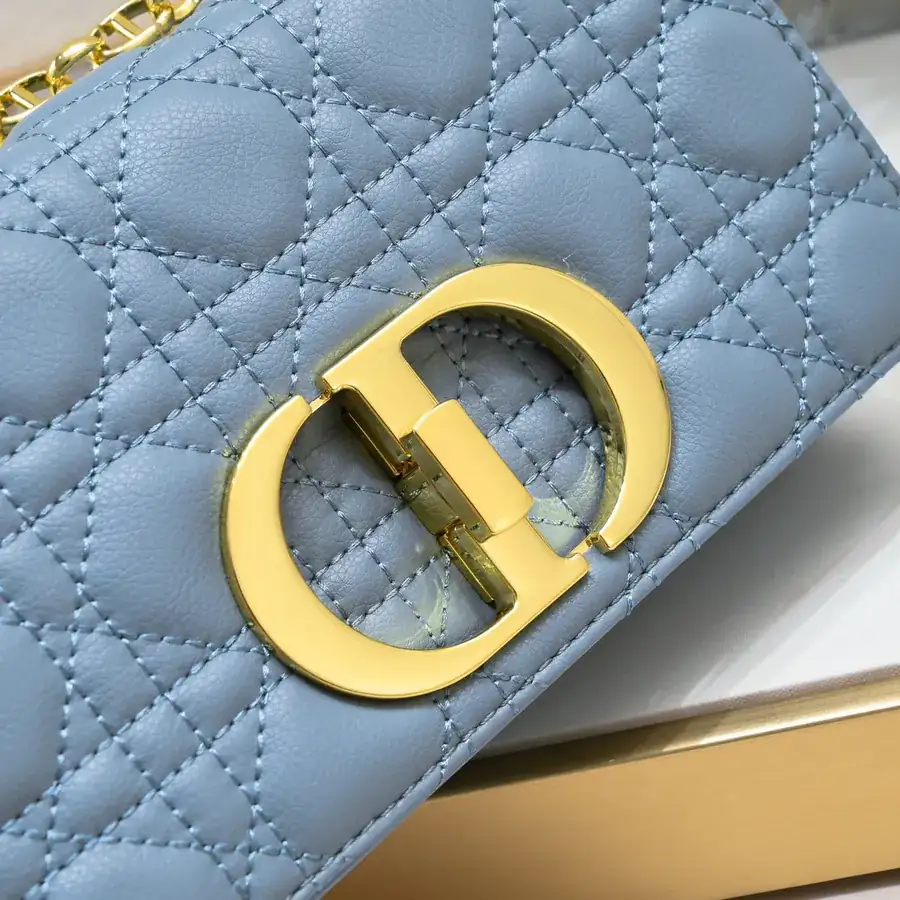 Dior Mini Bucket Bag with Grained Calfskin