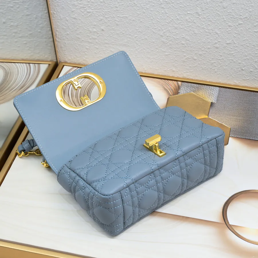 Dior Mini Bucket Bag with Grained Calfskin
