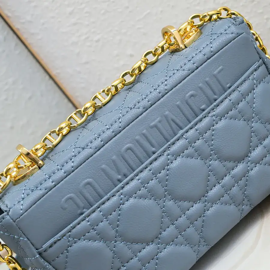 Dior Mini Bucket Bag with Grained Calfskin