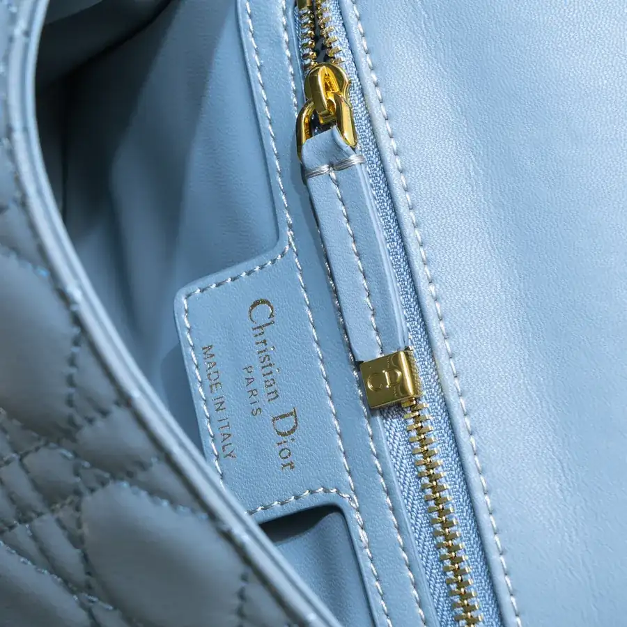 Dior Mini Bucket Bag with Grained Calfskin