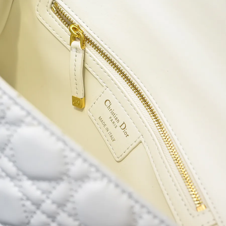 Dior Latch Five Compartment New Grained Calfskin Bag