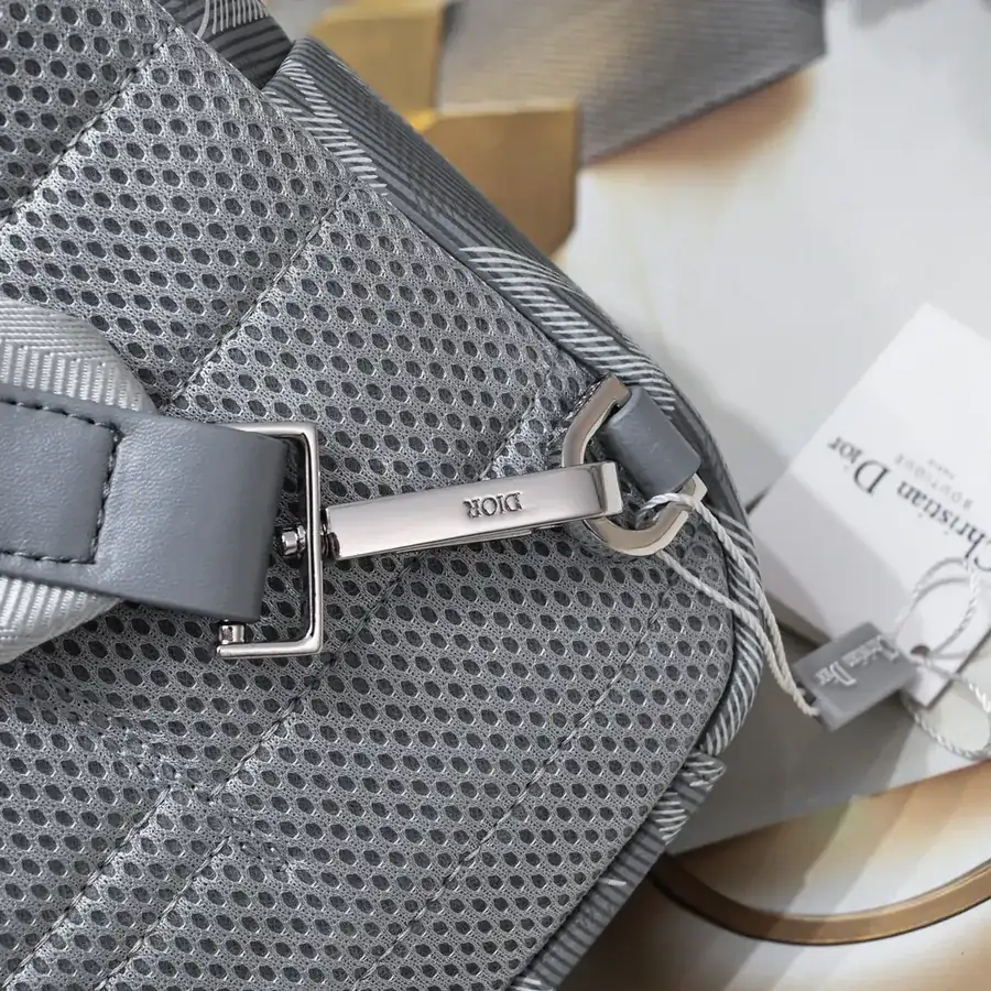 Rider Inspired Crossbody Bag Grained Calfskin