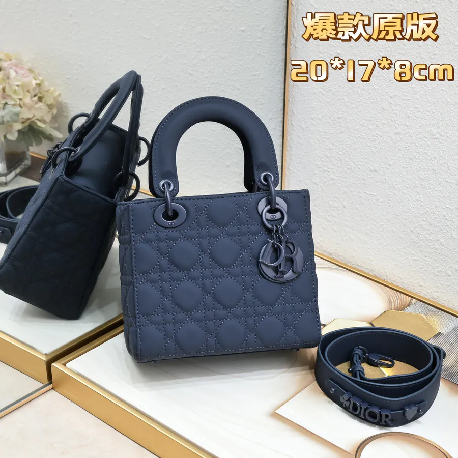 Di0r Ultra Matte Calfskin Tote