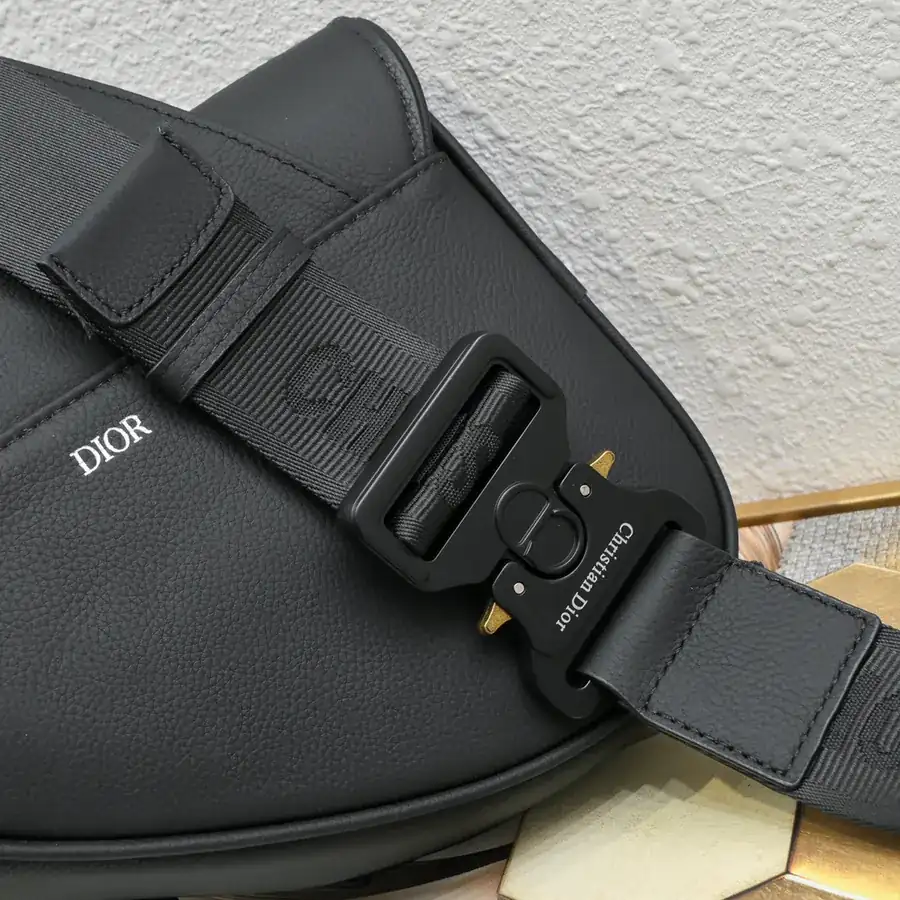 2024 Pre Fall Saddle Bag by homme Grained Calfskin