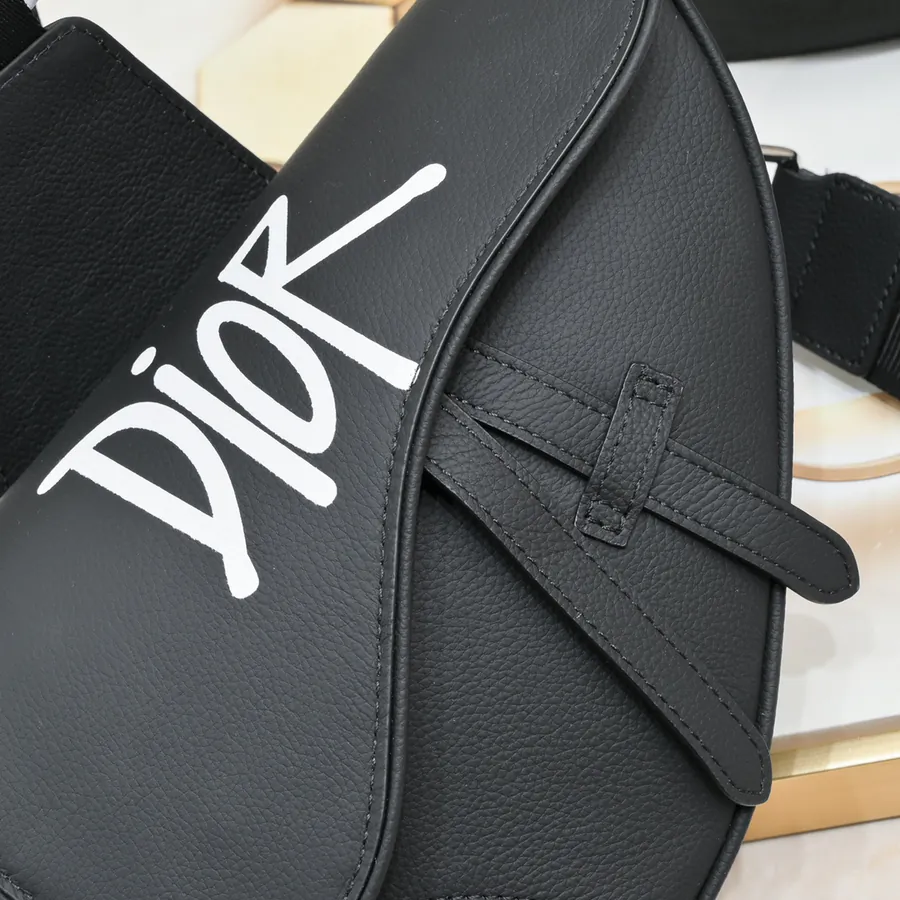 2024 Pre Fall Saddle Bag by homme Grained Calfskin