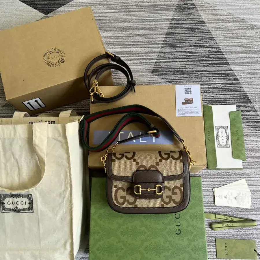 Gucci Bucket Bag with Matching Packaging