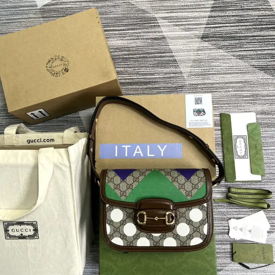 Gucci New Arrival Bucket Bag with Coffee Print