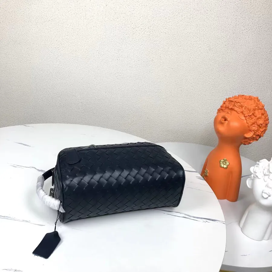 360BV Leather Handbag with Premium Hardware and Unique Design