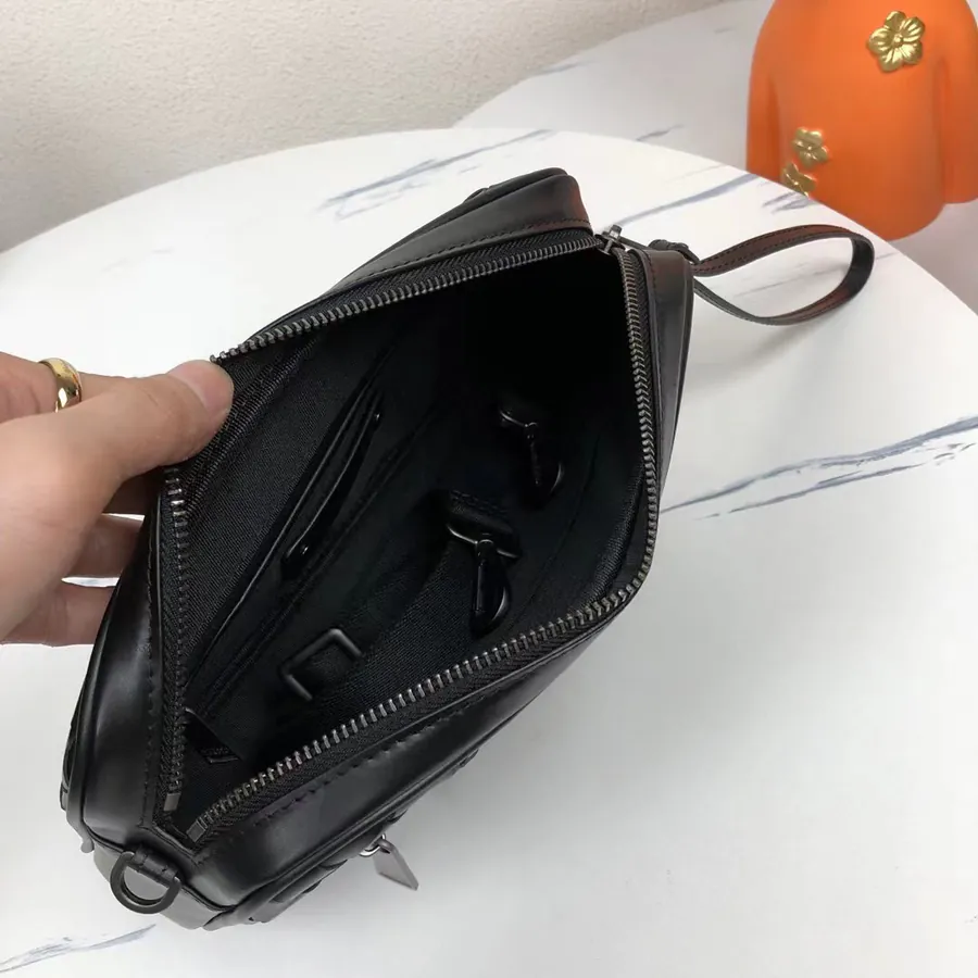 Bv New Classic Woven Leather Mini Postman Bag, Crossbody & Handheld