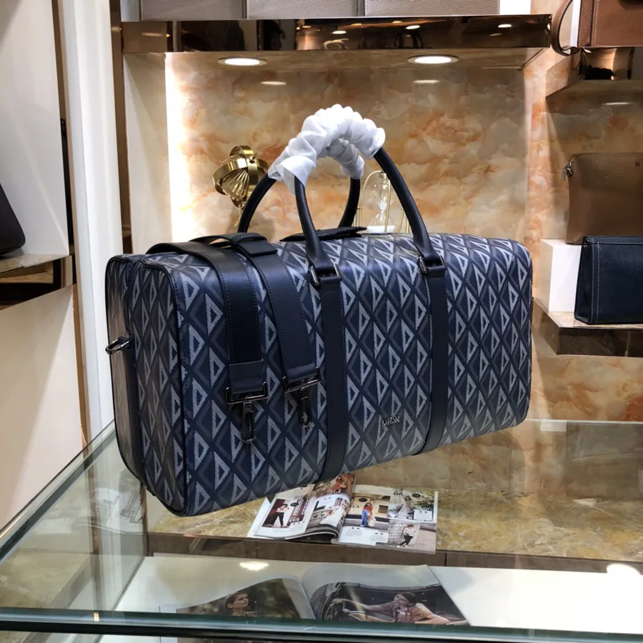 Dior Lingot 50 Travel Bag Modern and Stylish