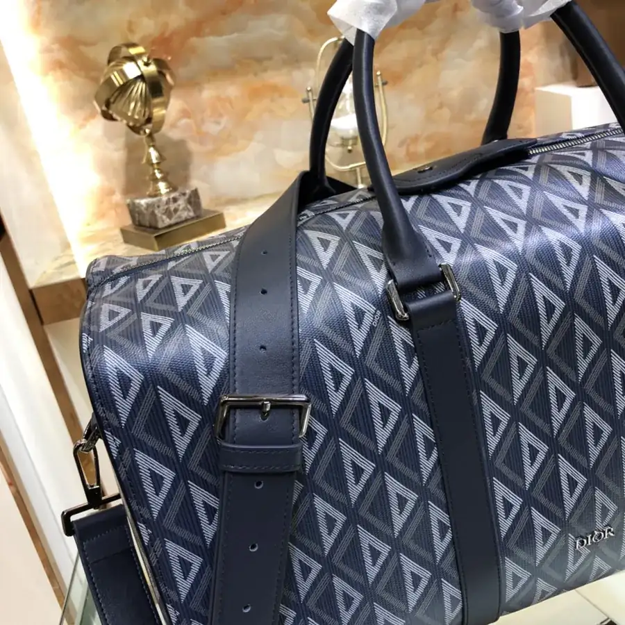 Dior Lingot 50 Travel Bag Modern and Stylish