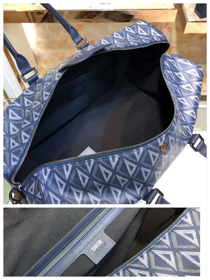 Dior Lingot 50 Travel Bag Modern and Stylish