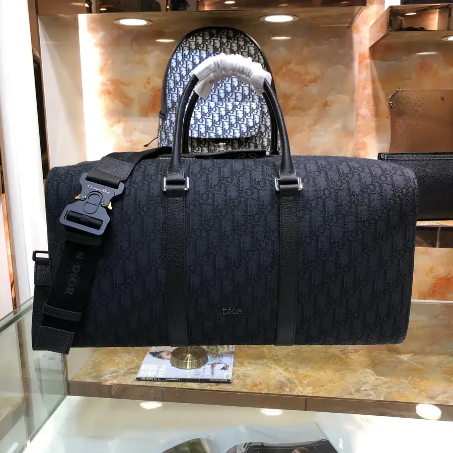 Dior Lingot 50 Travel Bag Premium Leather, Stylish and Practical