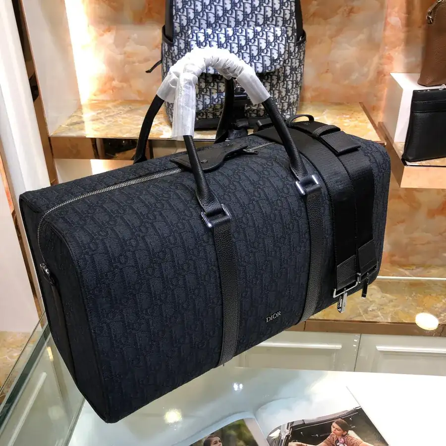 Dior Lingot 50 Travel Bag Premium Leather, Stylish and Practical