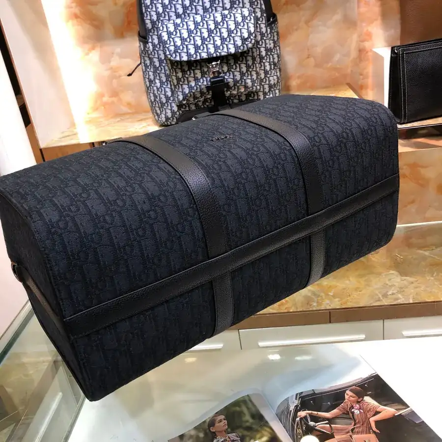 Dior Lingot 50 Travel Bag Premium Leather, Stylish and Practical