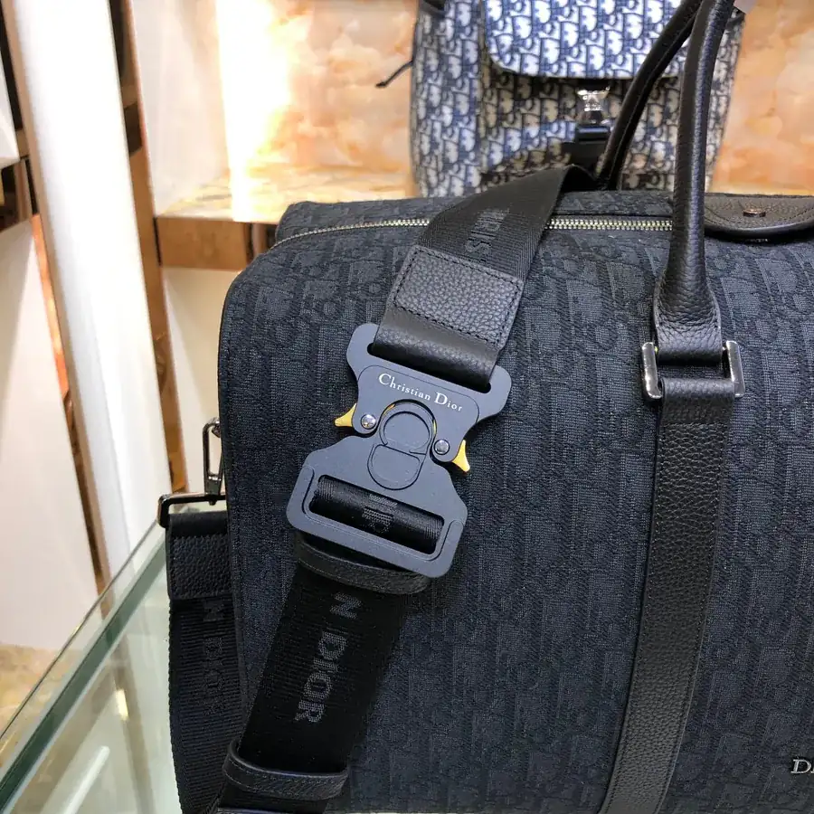 Dior Lingot 50 Travel Bag Premium Leather, Stylish and Practical