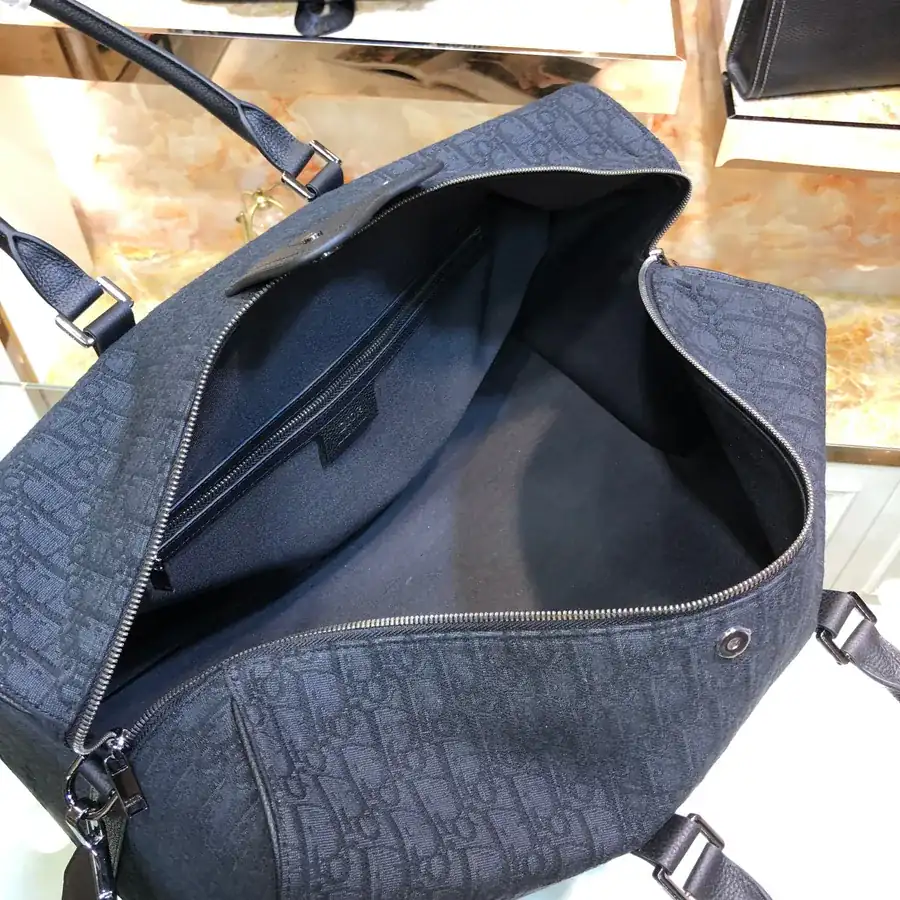 Dior Lingot 50 Travel Bag Premium Leather, Stylish and Practical